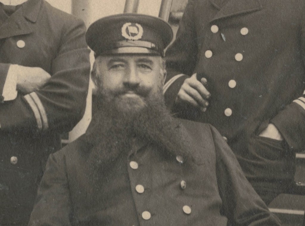 Heinrich Peters, master, Reichenbach, German Australian line,1910