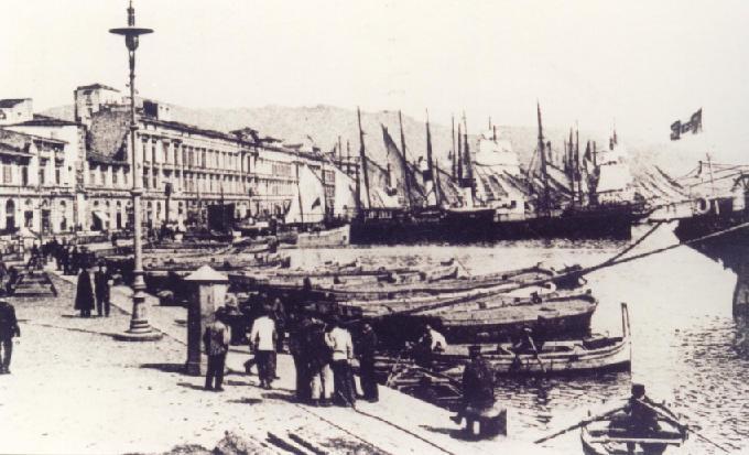 Messina Porto circa 1900
