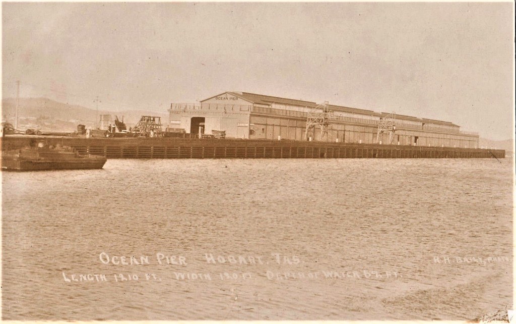 Hobart, Ocean Pier about 1900