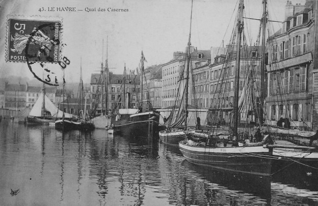 Le Havre, Bassin du Roi, about 1900