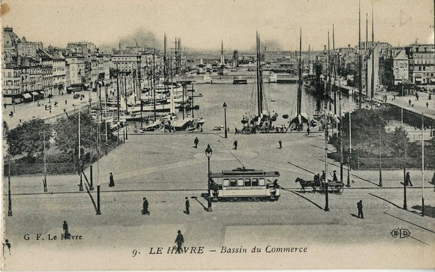Le Havre, Place Gambetta, um 1900