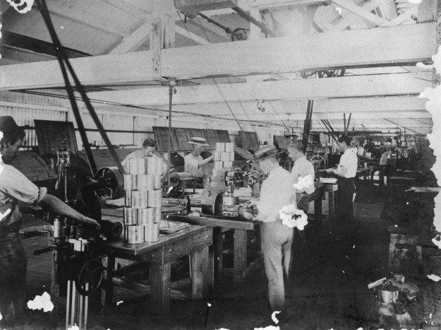 Pinkenba Meatworks, Queensland, about 1900