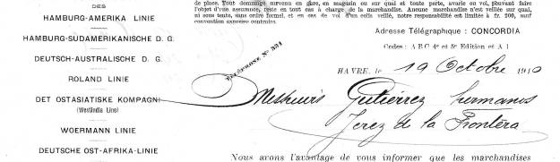 Rechun an Gutierrez Hermanos, Jerez de la Frontera