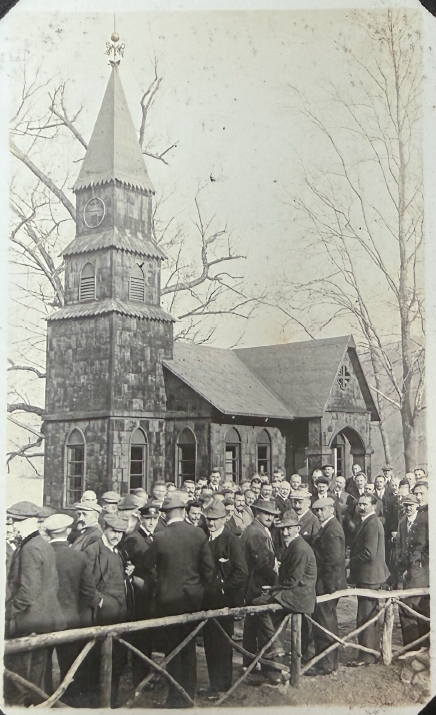 Dorfkirche, Internierungslager Hot Springs, Nord Carolina, 1917