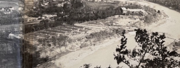 Panorama von Hot Springs, North Carolina, Fotos von Julius Hagenah, 1917/1918; Aufnahme in Privatbesitz, mit freundlicher Genehmigung der Familie