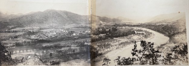 Panorama von Hot Springs, North Carolina, Fotos von Julius Hagenah, 1917/1918; Aufnahme in Privatbesitz, mit freundlicher Genehmigung der Familie