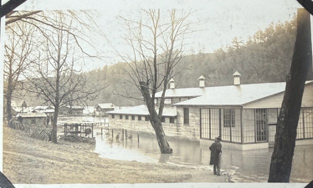 Hot Springs North Carolina, Winter 1917/1918, flooding