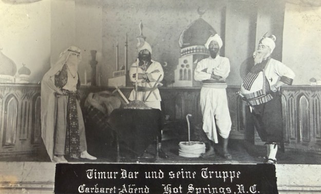 Cabaret in Hot Springs, North Carolina, 1917/1918